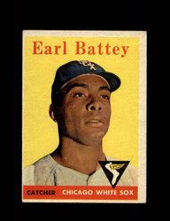 1958 EARL BATTEY TOPPS #364 WHITE SOX *2358
