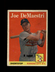 1958 JOE DEMAESTRI TOPPS #62 A'S *2027