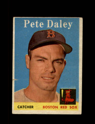 1958 PETE DALEY TOPPS #73 RED SOX *2226