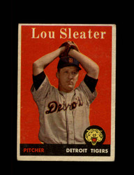 1958 LOU SLEATER TOPPS #46 TIGERS *2921