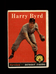 1958 HARRY BYRD TOPPS #154 TIGERS *6851