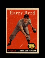 1958 HARRY BYRD TOPPS #154 TIGERS *6413