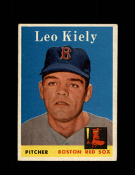 1958 LEO KIELY TOPPS #204 RED SOX *6213