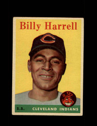 1958 BILLY HARRELL TOPPS #443 INDIANS *3422