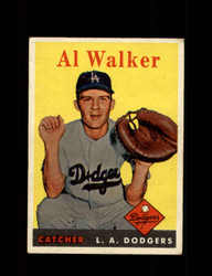1958 AL WALKER TOPPS #203 DODGERS *3156