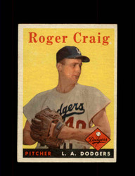 1958 ROGER CRAIG TOPPS #194 DODGERS *3601