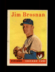 1958 JIM BROSNAN TOPPS #342 CUBS *3326