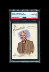 2014 ANTHONY BOURDAIN TOPPS ALLEN & GINTER #210 THE PERSONALITIES PSA 10