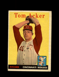 1958 TOM ACKER TOPPS #149 REDLEGS *G4682