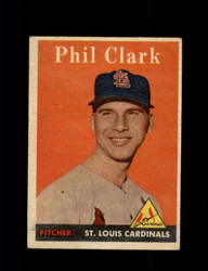 1958 PHIL CLARK TOPPS #423 CARDINALS *G6484