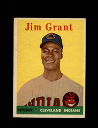 1958 JIM GRANT TOPPS #394 INDIANS *G8825