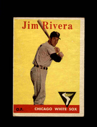 1958 JIM RIVERA TOPPS #11 WHITE SOX *G2380