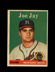 1958 JOE JAY TOPPS #472 BRAVES *G2148
