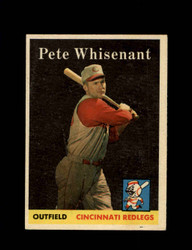 1958 PETE WHISENANT TOPPS #466 REDLEGS *G2143