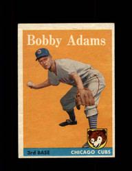 1958 BOBBY ADAMS TOPPS #99 CUBS *G2730