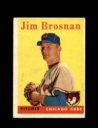 1958 JIM BROSNAN TOPPS #342 CUBS *G3934