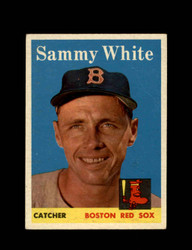 1958 SAMMY WHITE TOPPS #414 RED SOX *G3751