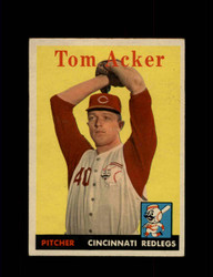 1958 TOM ACKER TOPPS #149 REDLEGS *G3144