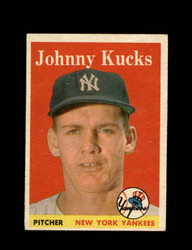 1958 JOHNNY KUCKS TOPPS #87 YANKEES *4075