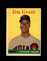 1958 JIM GRANT TOPPS #394 INDIANS *R5704