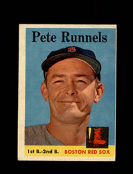 1958 PETE RUNNELS TOPPS #265 RED SOX *R4244