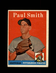 1958 PAUL SMITH TOPPS #269 PIRATES *R4984