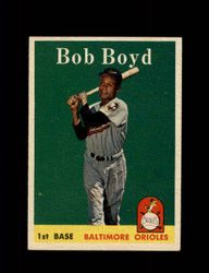 1958 BOB BOYD TOPPS #279 ORIOLES *R5631