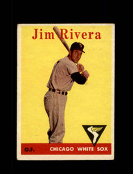 1958 JIM RIVERA TOPPS #11 WHITE SOX *R4939