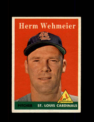 1958 HERM WEHMEIER TOPPS #248 CARDINALS *R4309