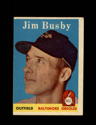 1958 JIM BUSBY TOPPS #28 ORIOLES *R3931
