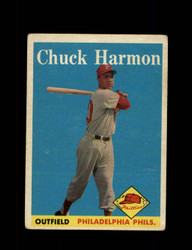 1958 CHUCK HARMON TOPPS #48 PHILLIES *R3730