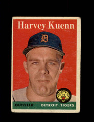 1958 HARVEY KUENN TOPPS #434 TIGERS *R2618