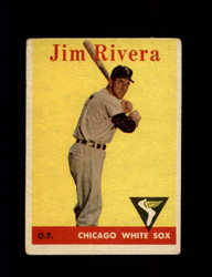 1958 JIM RIVERA TOPPS #11 WHITE SOX *R3323