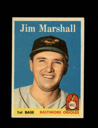 1958 JIM MARSHALL TOPPS #441 ORIOLES *R3243