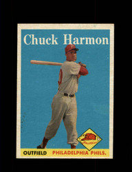 1958 CHUCK HARMON TOPPS #48 PHILLIES *8964