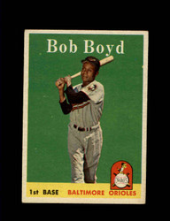 1958 BOB BOYD TOPPS #279 ORIOLES *9780
