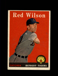 1958 RED WILSON TOPPS #213 TIGERS *8139