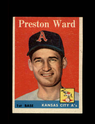 1958 PRESTON WARD TOPPS #450 A'S *7346