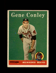 1958 GENE CONLEY TOPPS #431 BRAVES *7366