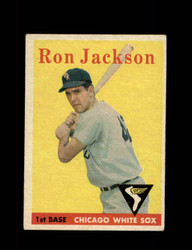 1958 RON JACKSON TOPPS #26 WHITE SOX *2465