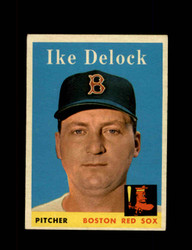 1958 IKE DELOCK TOPPS #328 RED SOX *1852