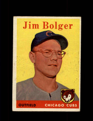 1958 JIM BOLGER TOPPS #201 CUBS *4325