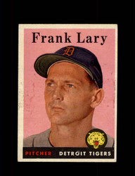 1958 FRANK LARY TOPPS #245 TIGERS *4338