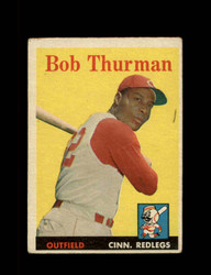1958 BOB THURMAN TOPPS #34 REDLEGS *4694