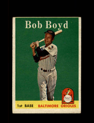 1958 BOB BOYD TOPPS #279 ORIOLES *4917
