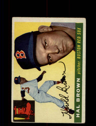 1955 HAL BROWN TOPPS #148 RED SOX *G5578