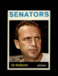 1964 ED ROEBUCK TOPPS #187 SENATORS *G5625