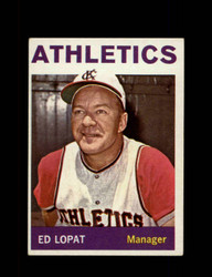 1964 ED LOPAT TOPPS #348 ATHLETICS *G5678
