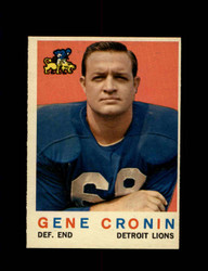 1959 GENE CRONIN TOPPS #66 LIONS *G5715
