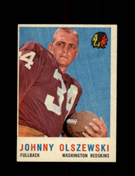 1959 JOHNNY OLSZEWSKI TOPPS #115 REDSKINS *G5719